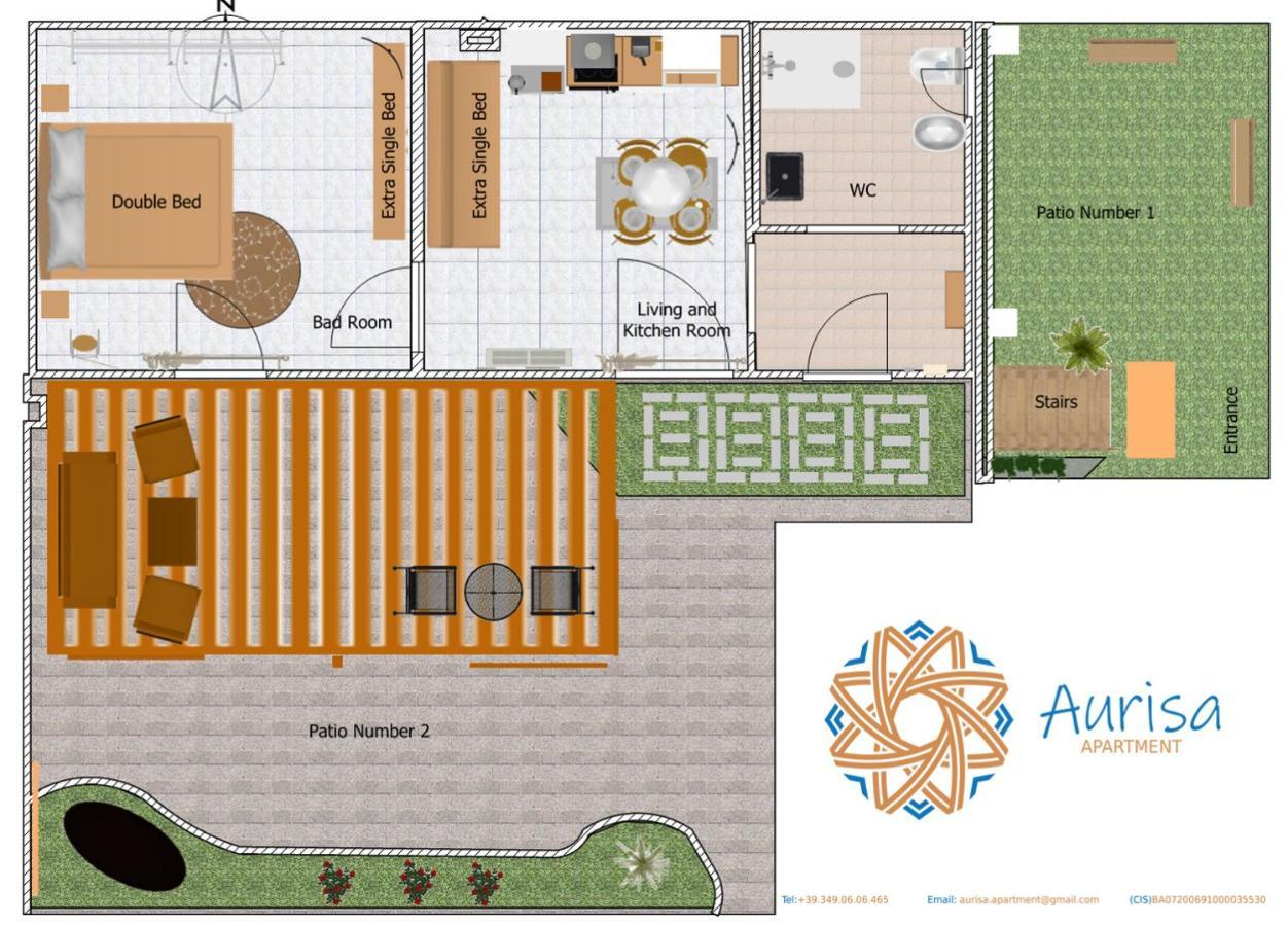 Aurisa Apartment Барі Екстер'єр фото